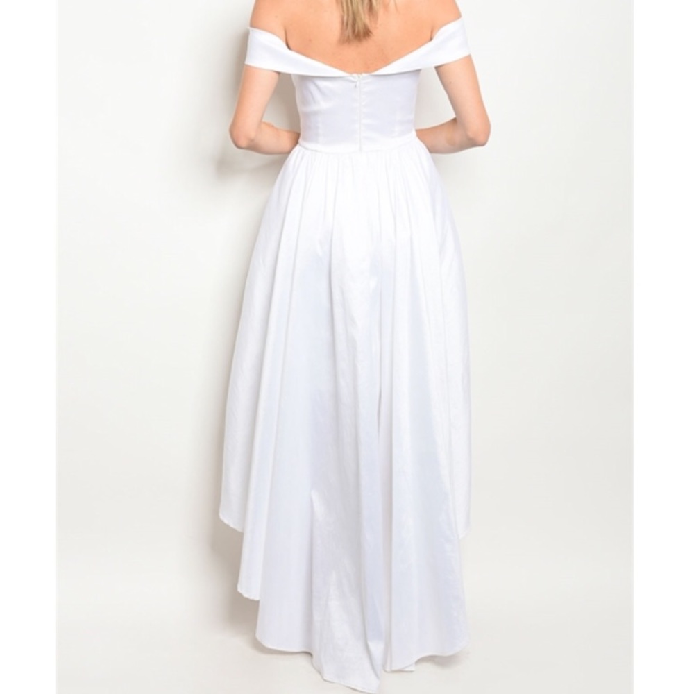 Taffeta High Low Dress - Picture 4 of 7
